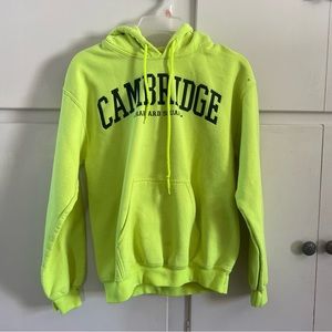 Neon Cambridge Harvard Square Hoodie